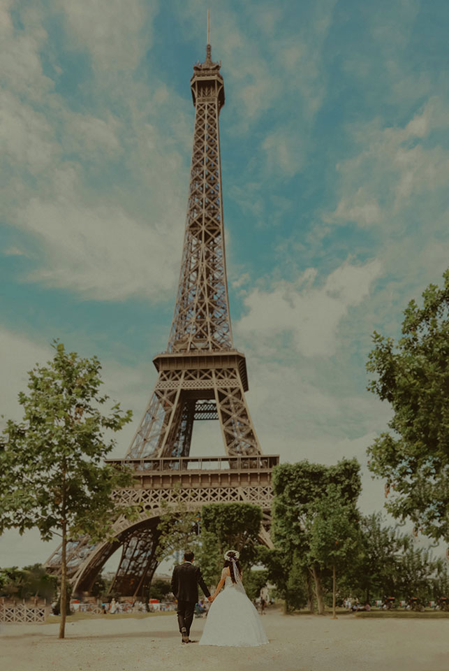 Paris Düğün Fotoğraf Çekimleri