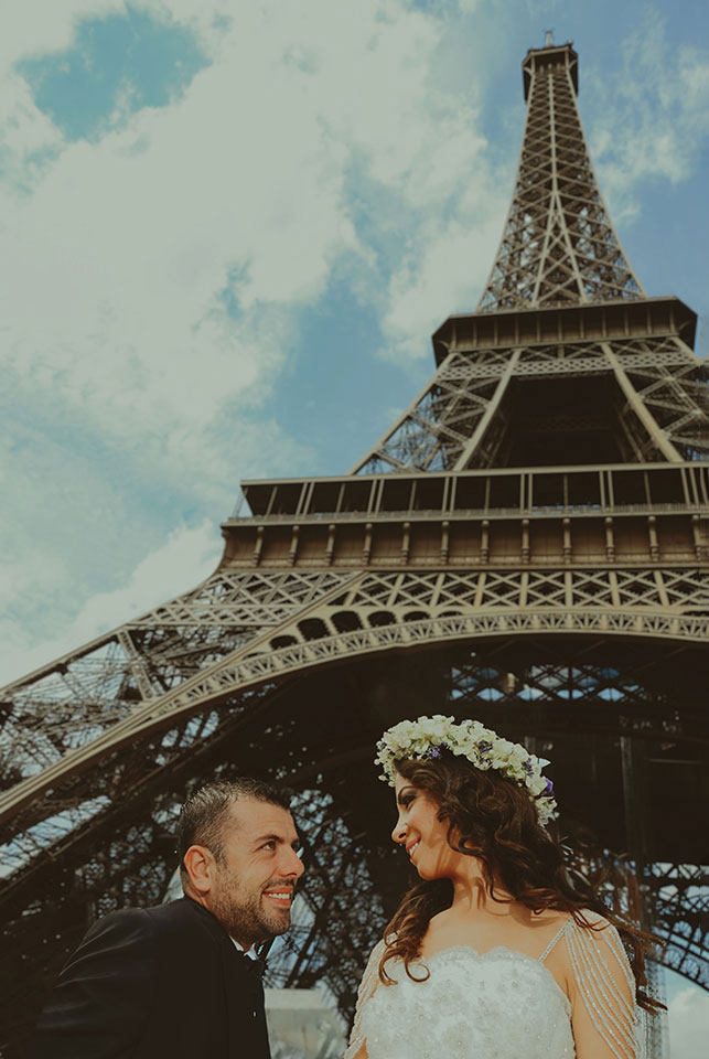 Paris Düğün Fotoğraf Çekimleri