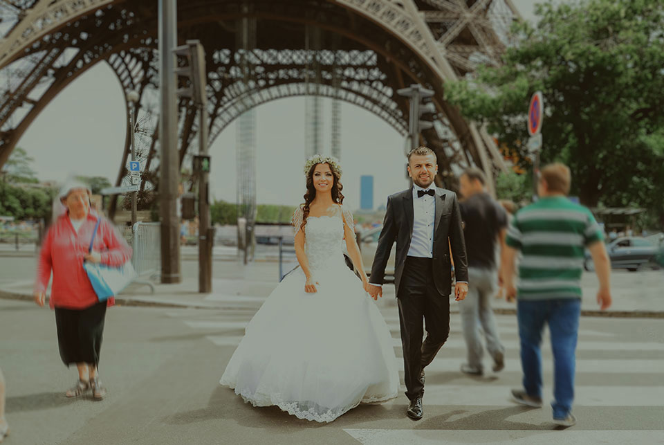 Paris Düğün Fotoğraf Çekimleri