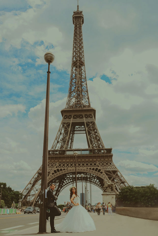 Paris Düğün Fotoğraf Çekimleri