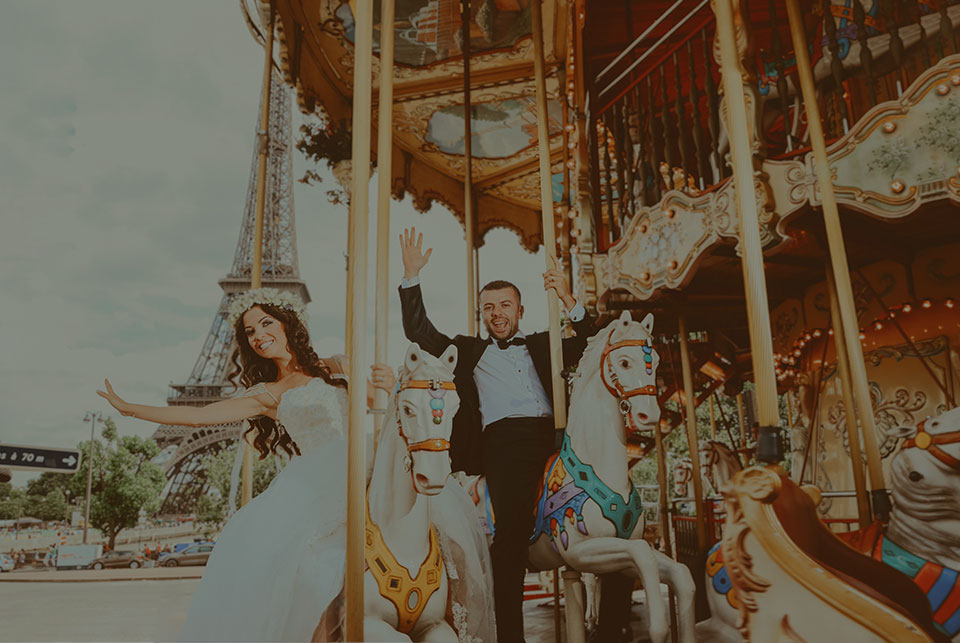 Paris Düğün Fotoğraf Çekimleri