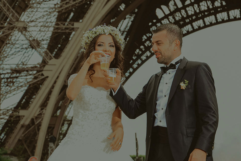 Paris Düğün Fotoğraf Çekimleri