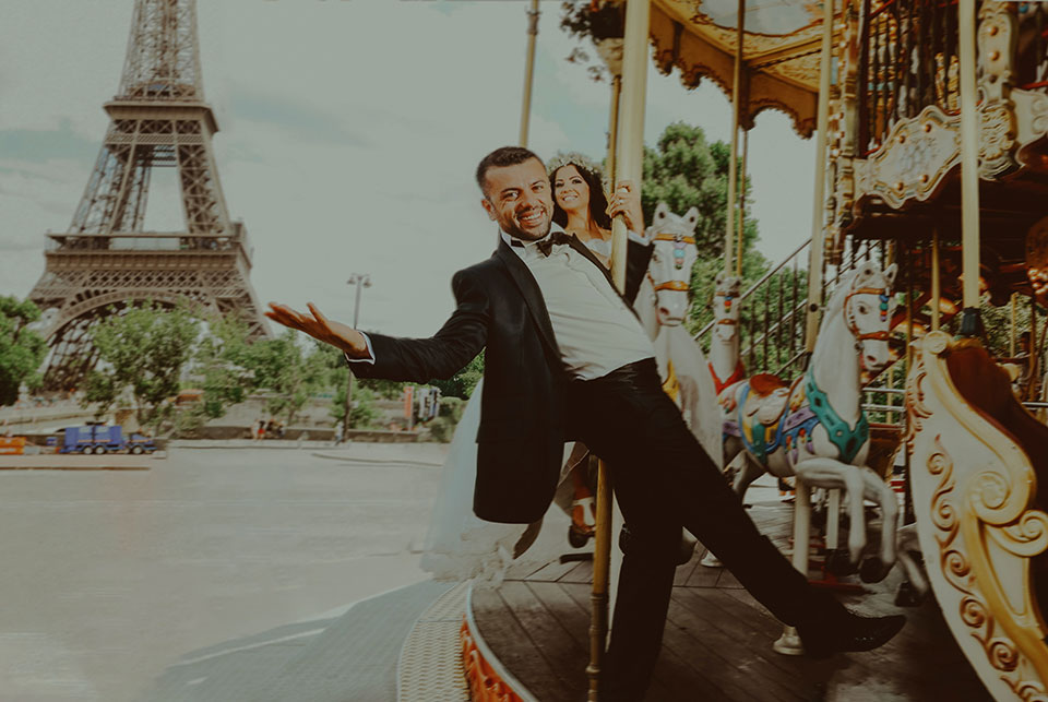 Paris Düğün Fotoğraf Çekimleri