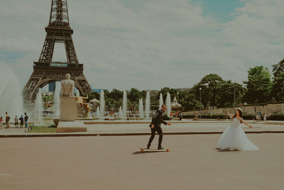 Paris Düğün Fotoğraf Çekimleri