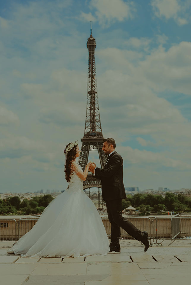 Paris Düğün Fotoğraf Çekimleri