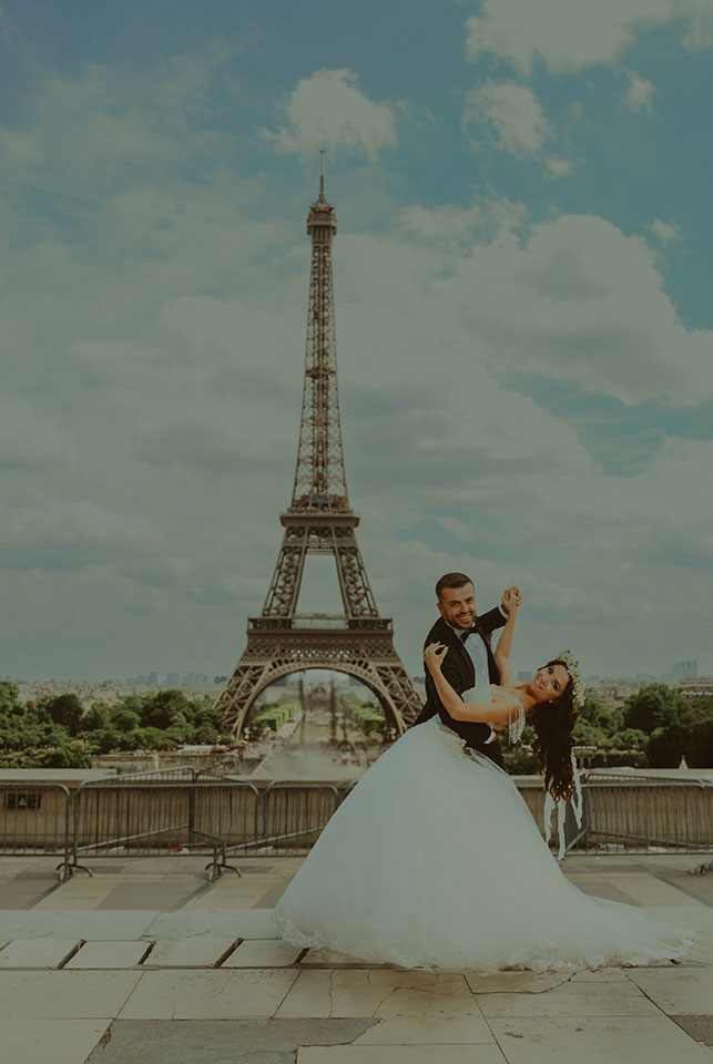 Paris Düğün Fotoğraf Çekimleri