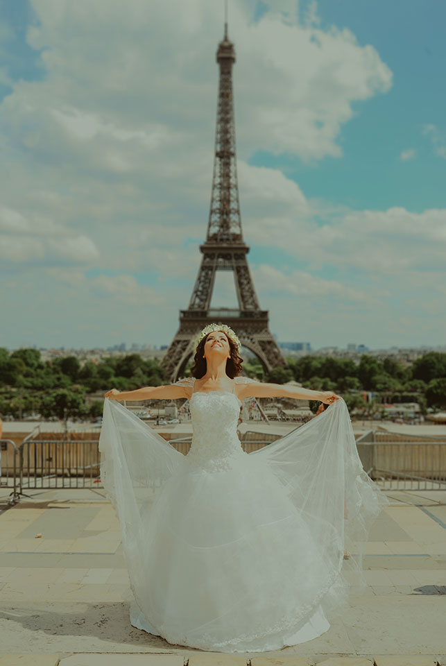 Paris Düğün Fotoğraf Çekimleri
