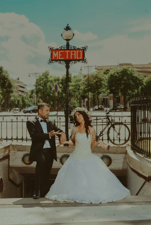 Paris Düğün Fotoğraf Çekimleri