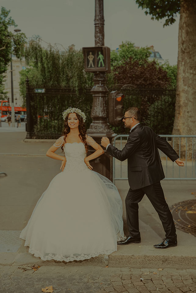 Paris Düğün Fotoğraf Çekimleri