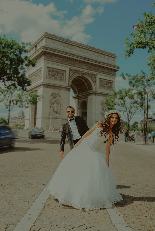 Paris Düğün Fotoğraf Çekimleri