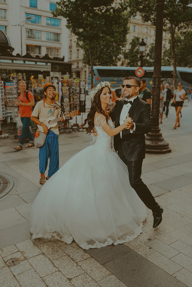 Paris Düğün Fotoğraf Çekimleri