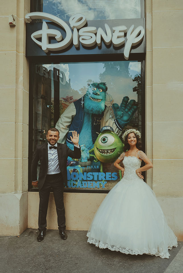 Paris Düğün Fotoğraf Çekimleri