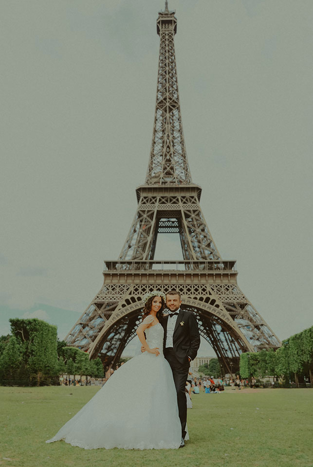 Paris Düğün Fotoğraf Çekimleri