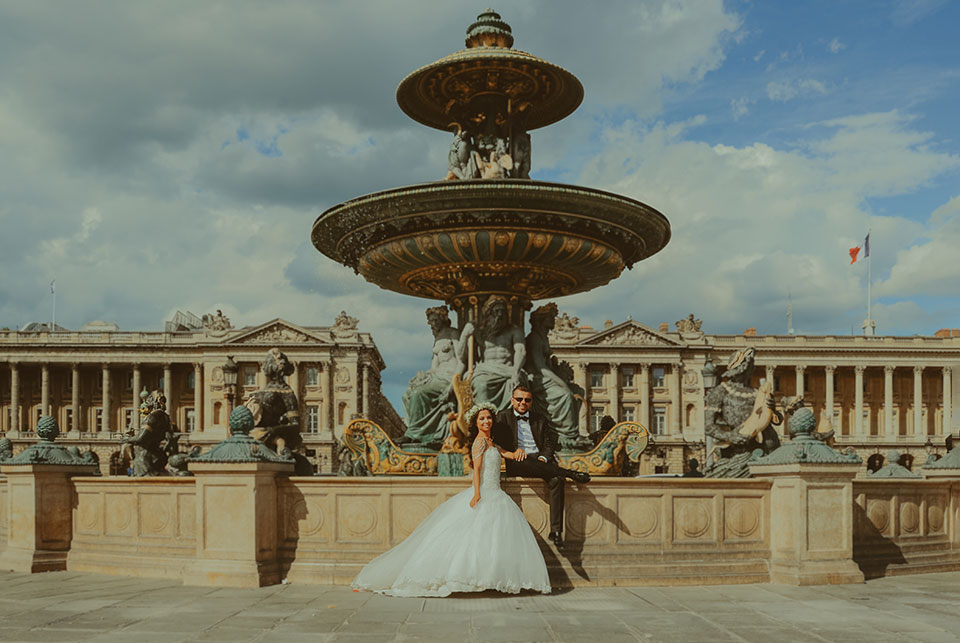Paris Düğün Fotoğraf Çekimleri