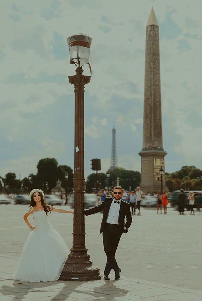 Paris Düğün Fotoğraf Çekimleri