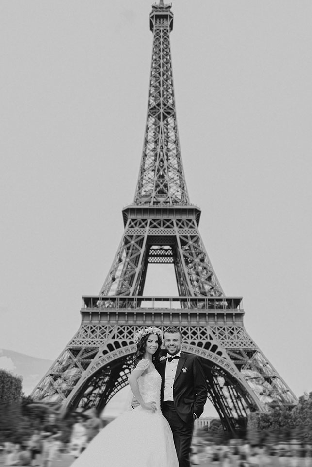 Paris Düğün Fotoğraf Çekimleri