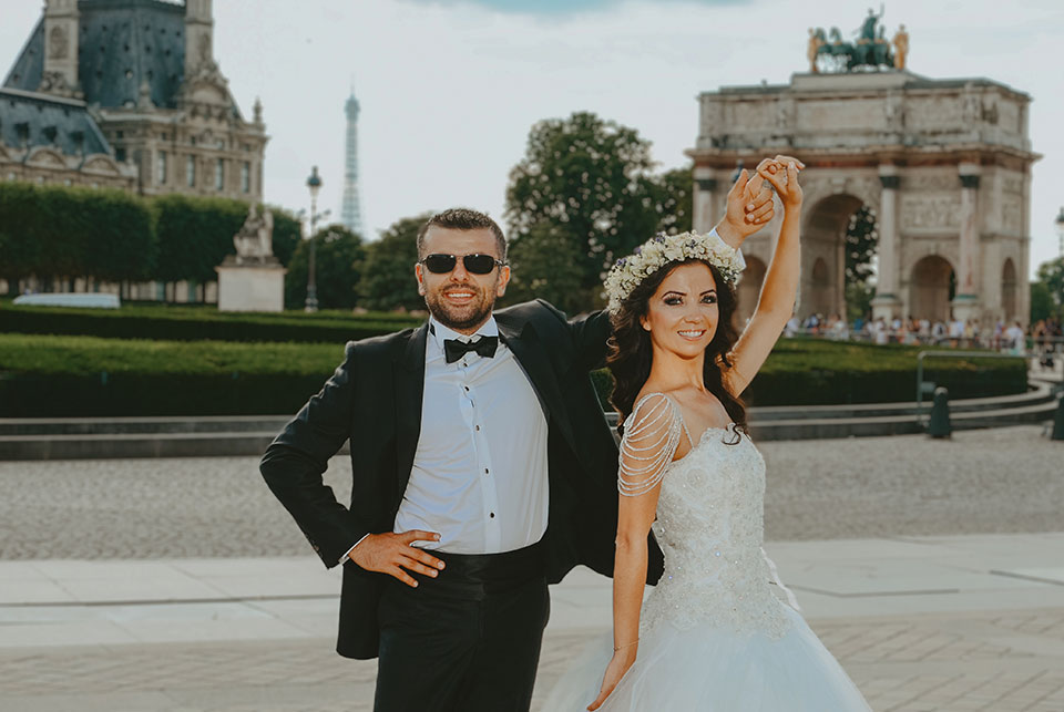 Paris Düğün Fotoğraf Çekimleri