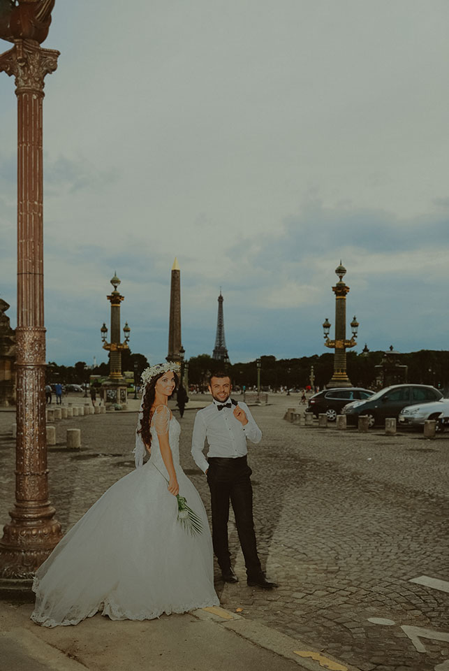Paris Düğün Fotoğraf Çekimleri