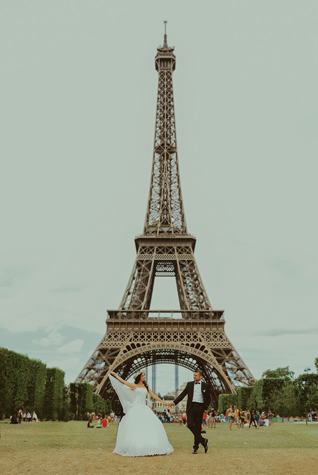 Paris Düğün Fotoğraf Çekimleri